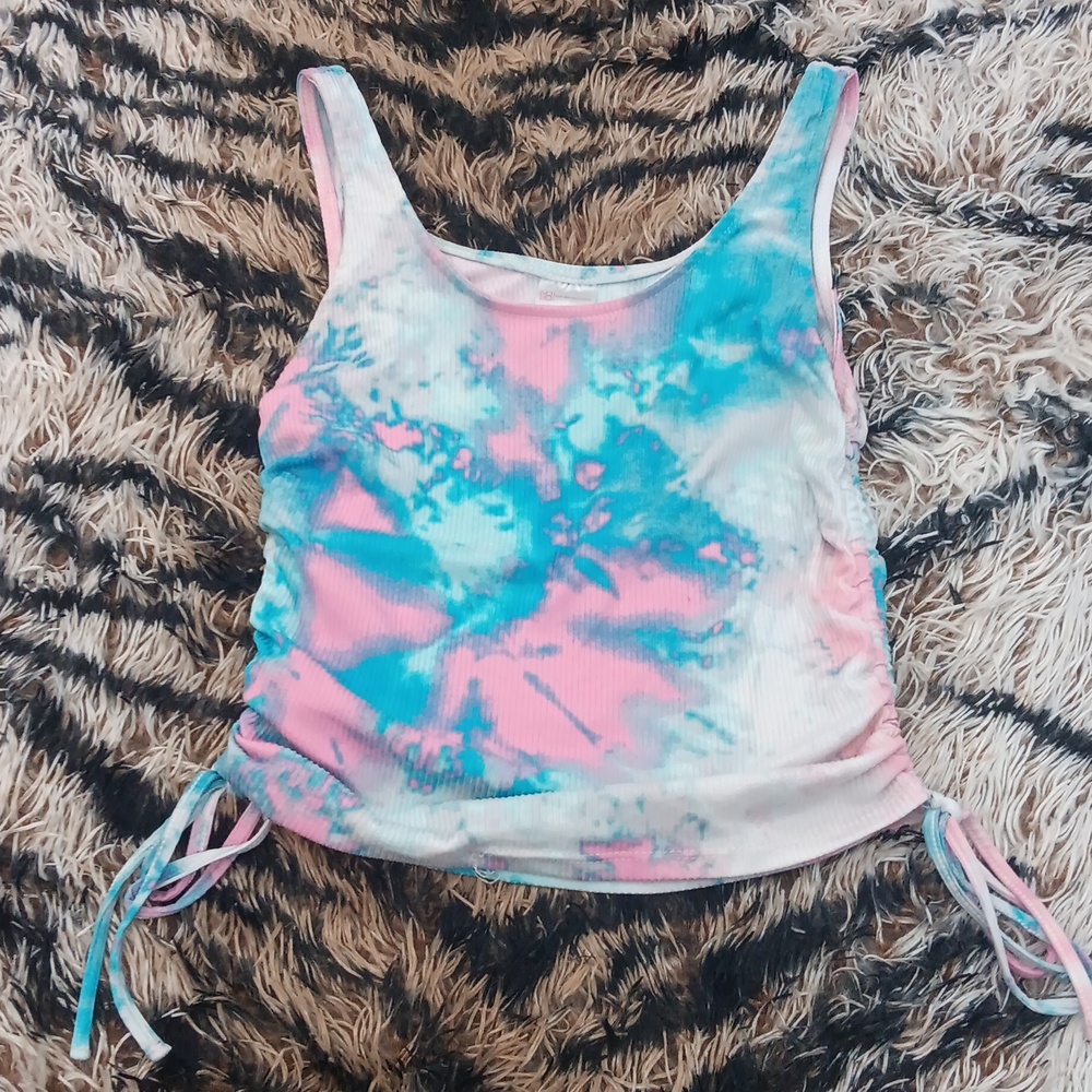 Pastel Tie-Dye Tank Top